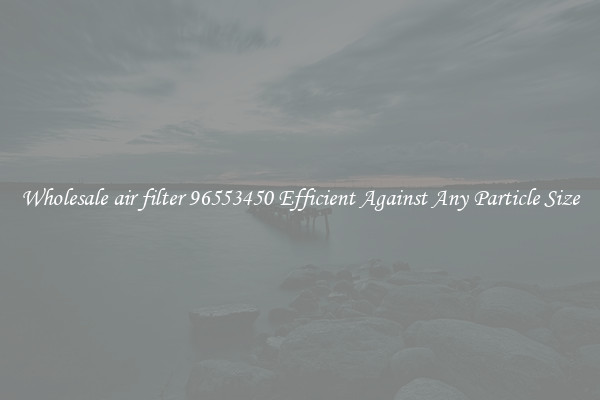 Wholesale air filter 96553450 Efficient Against Any Particle Size