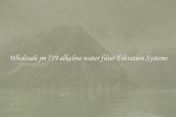 Wholesale jm 719 alkaline water filter Filtration Systems